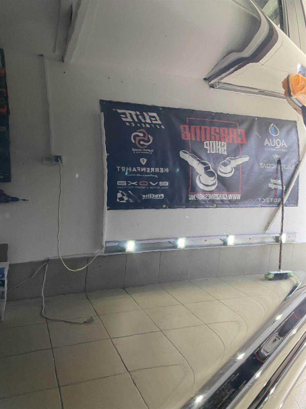 Mercedes ML ajtó polírozás után
